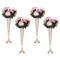 4Pcs Wedding Centerpieces Props Flower Vases Table Event Party Stage Tall Vase